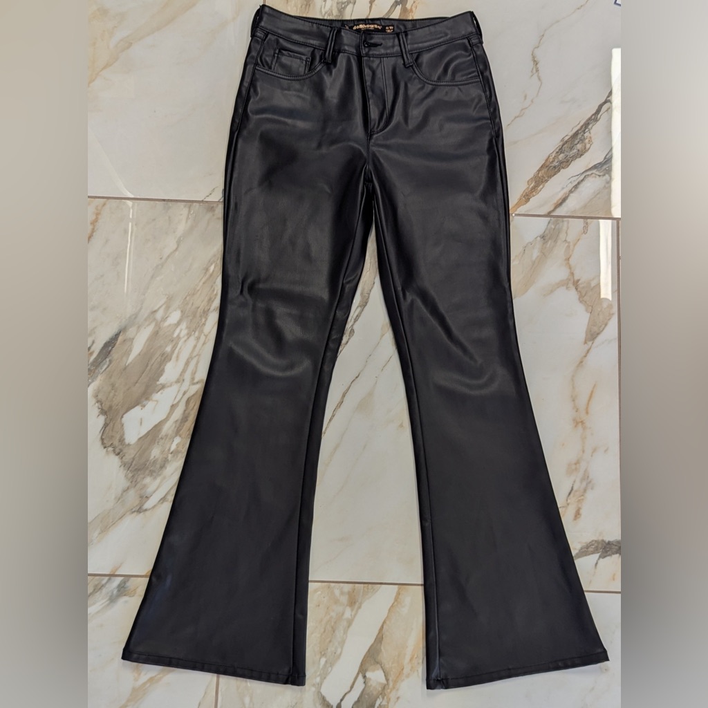 Dollhouse Black Leather Pants